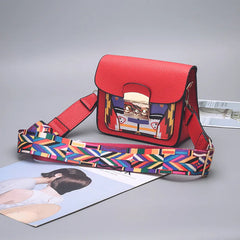 Colorful Stripe Crossbody Bag Shoulder Mini Jelly Purse B052
