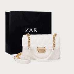 Women Crossbody Bags Small Square Bags Metal Lock Flap Bag