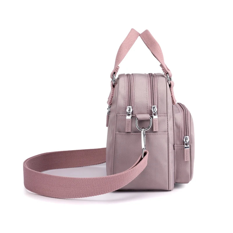 Nylon Crossbody Bags for Women Shoulder Top-handle Shopper Handbag