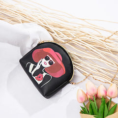 Women Crossbody Bag PU Leather Shoulder Bag Stylish Messenger Bag