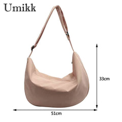 Women Crossbody Bags Large Capacity Casual for Ladies Girls Shopper Purse
