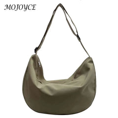 Women Crossbody Bags Solid Messenger Handbag Large Capacity Casual for Ladies