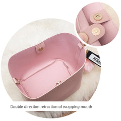 Women Crossbody Bags Large Bucket Mini Wide Strap Shoulder Handbags