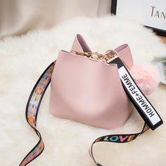 Women Crossbody Bags Large Bucket Mini Wide Strap Shoulder Handbags
