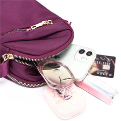 Women Crossbody Bags Lightweight Small Oxford Cloth Cross-body Mobile Phone Shou