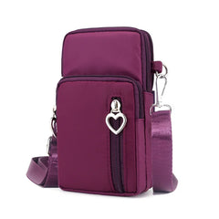 Mini Waterproof Oxford Cloth Crossbody Bag For Women Girls