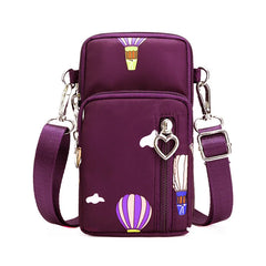 Mini Waterproof Oxford Cloth Crossbody Bag For Women Girls