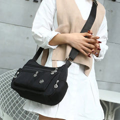 Women Crossbody Bags Messenger Chest Bag Waterproof Nylon Single Shoulder Strap