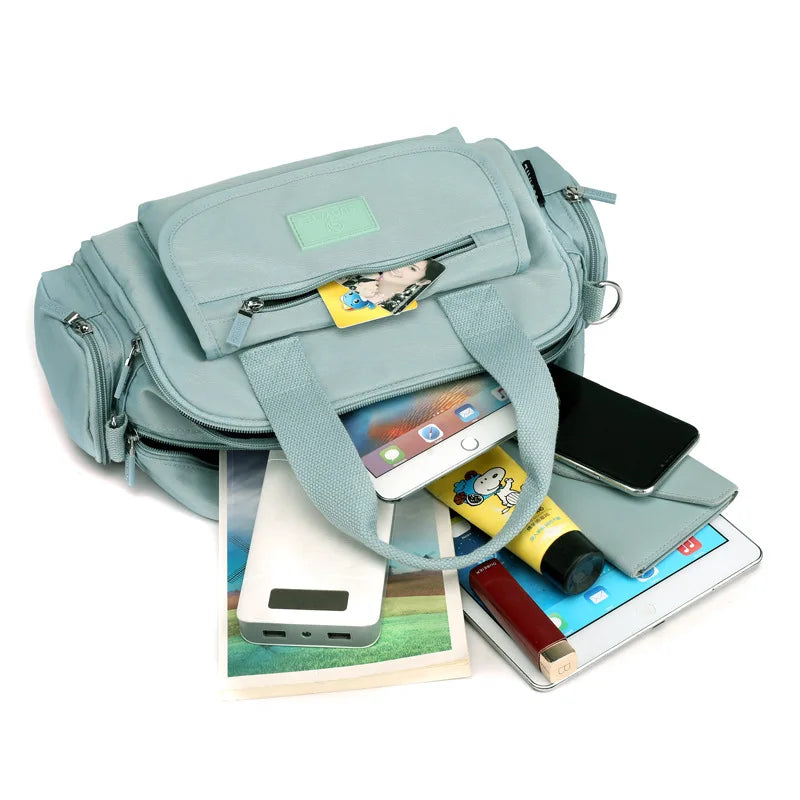 Women Crossbody Bags Nylon Tote Shoulder Handbags Shopper Trip Purse Hobos Bags