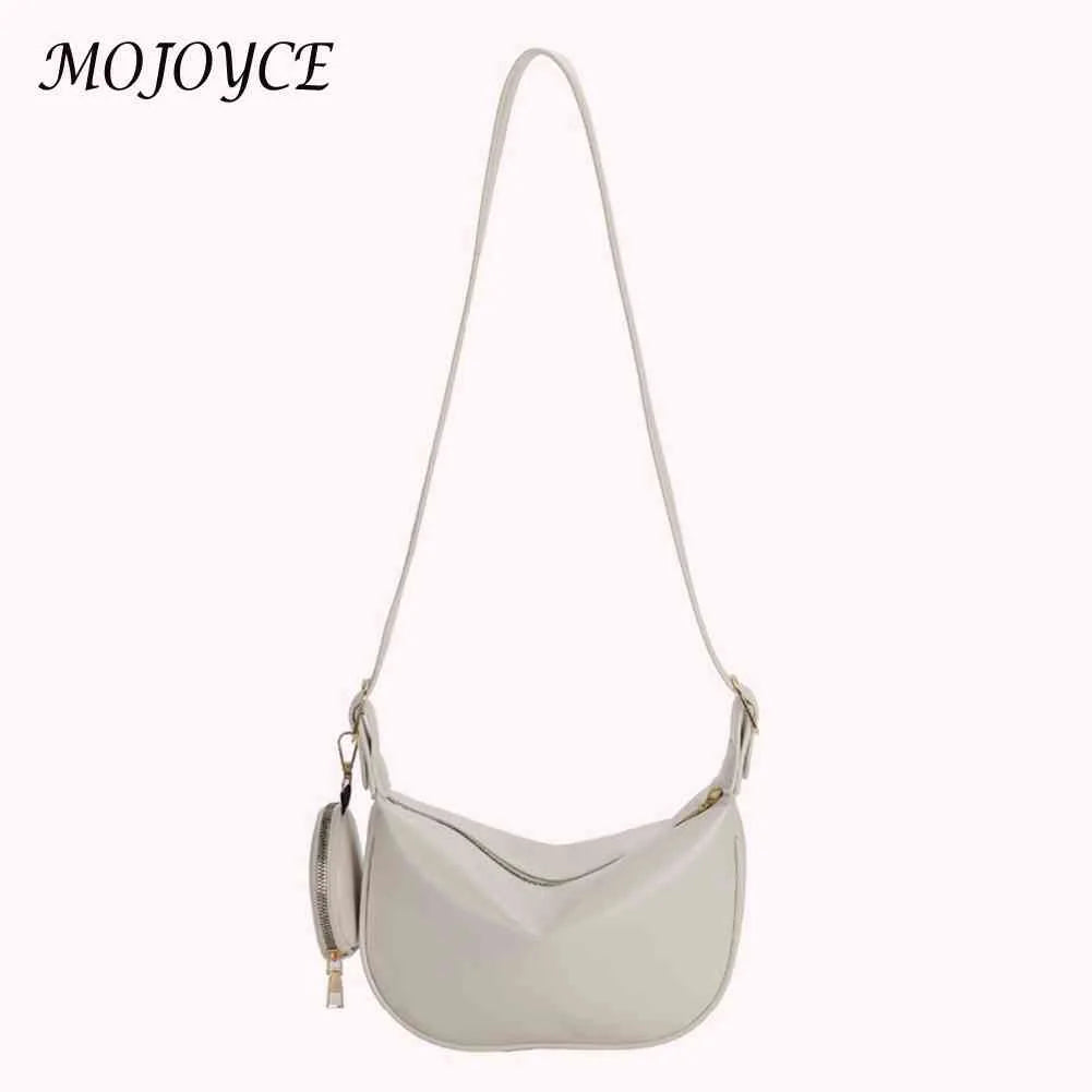Women Crossbody Bags 2 in 1 Shoulder Handbags Sling Solid for Travel