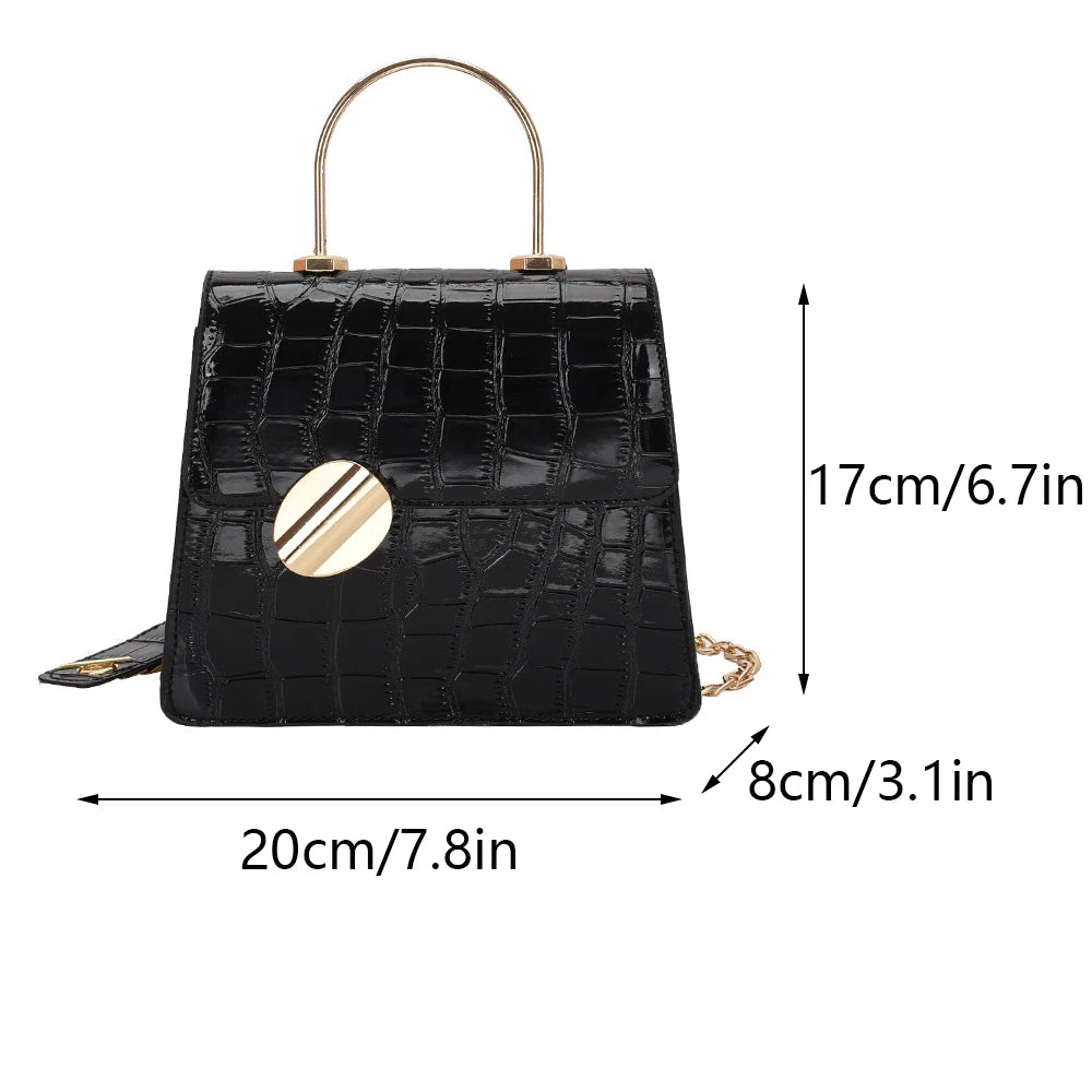 Women Crossbody Messenger Shoulder Bag Lady Casual Handbag Small Flap Bag
