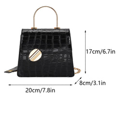 Women Crossbody Messenger Shoulder Bag Lady Casual Handbag Small Flap Bag