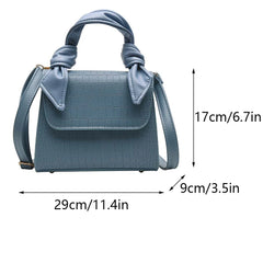 Women Crossbody Messenger Shoulder Bag Lady Casual Handbag Small Flap Bag