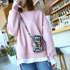 Women Crossbody Mobile Phone Shoulder Bag Pouch for Case Belt Handbag