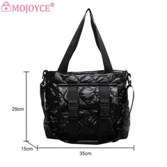 Women Crossbody Satchels Cotton Padded Handbag