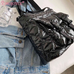 Women Crossbody Satchels Cotton Padded Handbag