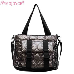 Women Crossbody Satchels Cotton Padded Handbag