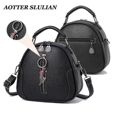 Women Crossbody Shoulder Bags Long Zipper Leather Messenger Bag