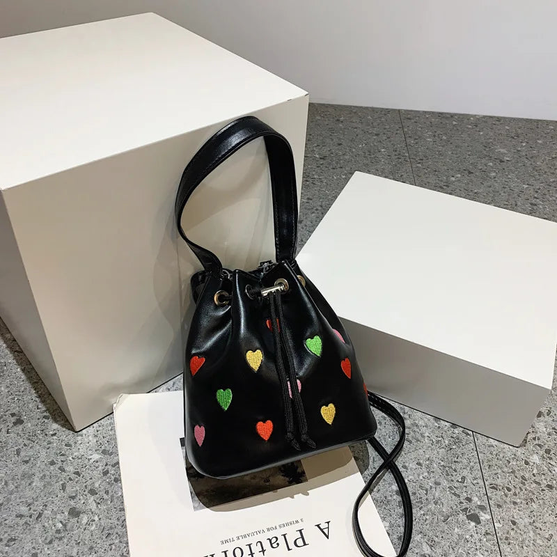 Girl Love Print Shoulder Bag Crossbody Bags