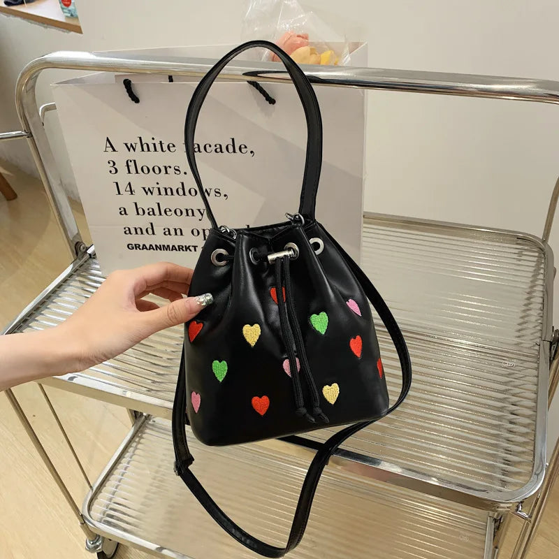 Girl Love Print Shoulder Bag Crossbody Bags