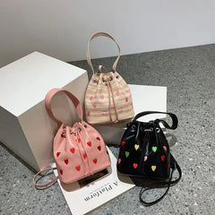 Girl Love Print Shoulder Bag Crossbody Bags