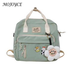Women Patchwork Travel Preppy Handbags Multi-Function Shoulder Bag