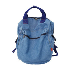 Women Denim Travel Backpack School Bags For Teenage Girls Mochilas Feminina