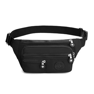 Women Nylon Waist Packs Style Female Fanny Pack Crossbody Messenger Chest Bags
