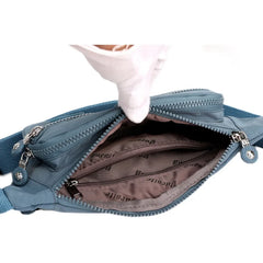 Women Nylon Waist Packs Style Female Fanny Pack Crossbody Messenger Chest Bags