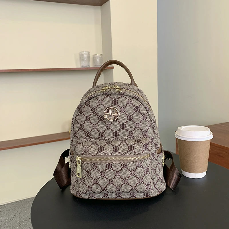 Women Printed Backpack Handbag Casual Shoulder Bags Girls Backpacks Purse
