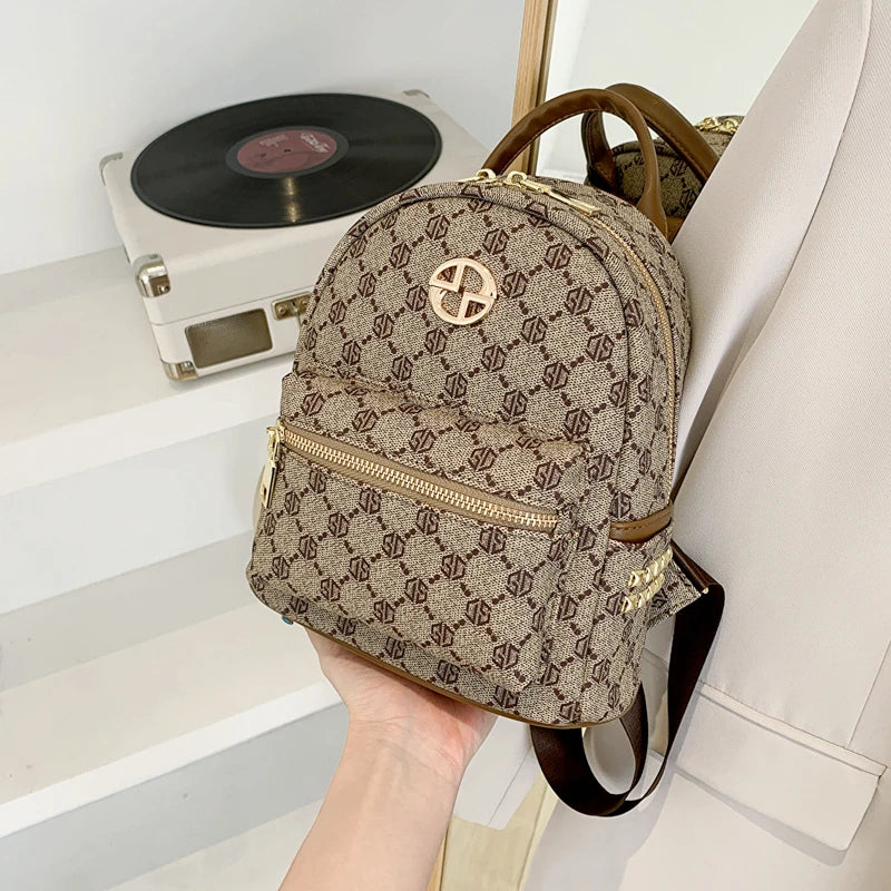 Women Printed Backpack Handbag Casual Shoulder Bags Girls Backpacks Purse