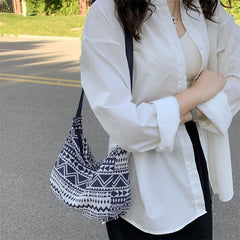 Women Shoulder Bag Vintage Crossbody Bag Large Capacity Handbag