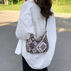 Women Shoulder Bag Vintage Crossbody Bag Large Capacity Handbag