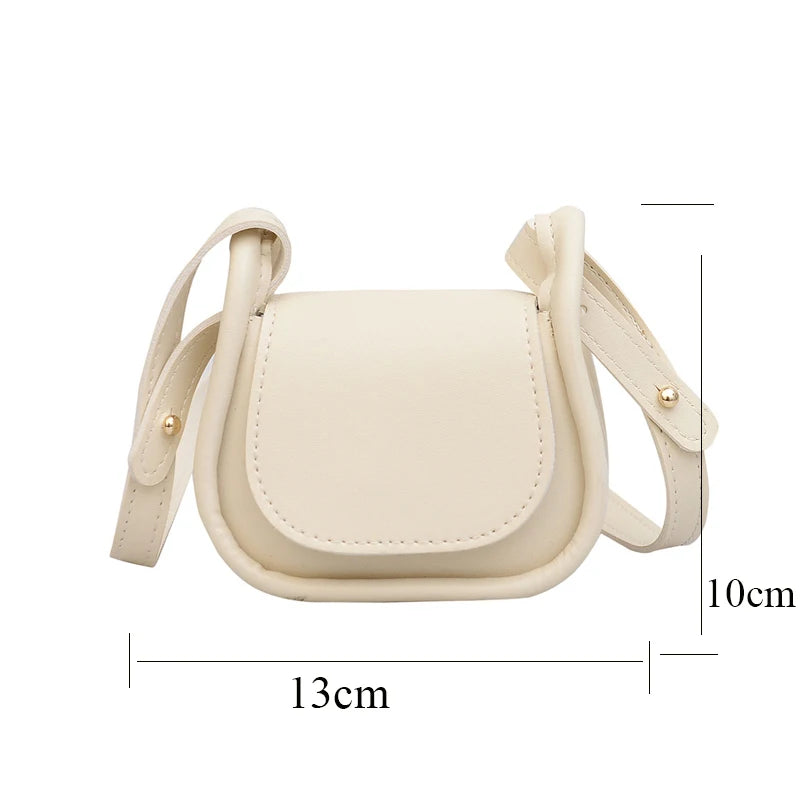 Women Shoulder Crossbody Handbag Small PU Leather Top-Handle Bags