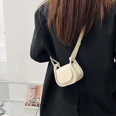 Women Shoulder Crossbody Handbag Small PU Leather Top-Handle Bags