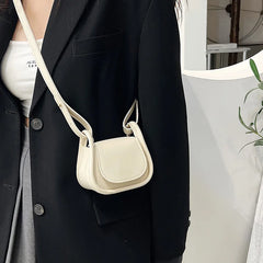 Women Shoulder Crossbody Handbag Small PU Leather Top-Handle Bags