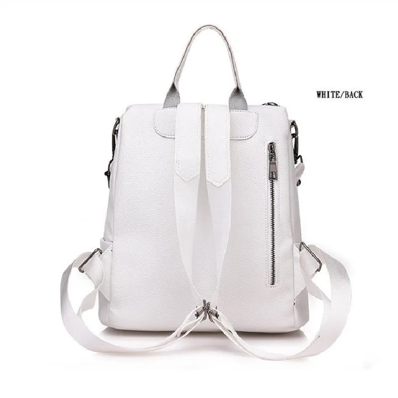 Women Tassel Backpack Youth Travel Female Rucksack School Bag For Teenage Girls