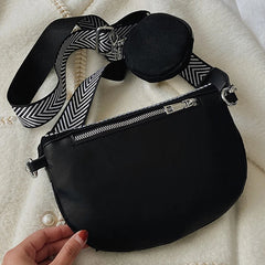 Women Diamond Crossbody Bag Fanny Rhinestone Waist Bags