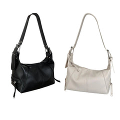 Women Dumpling Bun Big Capacity Purse Vacation Tote Beach Bag