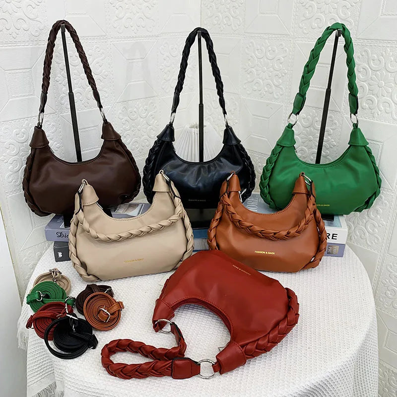 Women Dumplings Bag Shoulder Bag Crossbody Messenger Bag