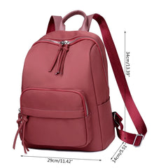 Women Durable Oxford Cloth Backpack Student School Bookbag Teen Girls Casual Tra