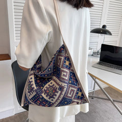 Women Ethnic Style Handbags Portable Shoulder Messenger Crossbody Bags