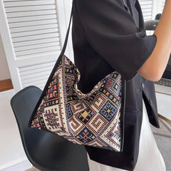 Women Ethnic Style Handbags Portable Shoulder Messenger Crossbody Bags