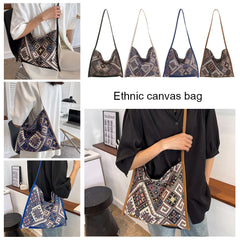 Women Ethnic Style Handbags Portable Shoulder Messenger Crossbody Bags