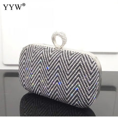 Glitter Party Crossbody Bag Wedding Purse Vintage Clutch