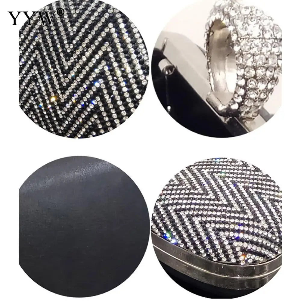 Glitter Party Crossbody Bag Wedding Purse Vintage Clutch