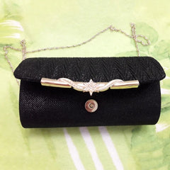 Glitter Evening Bag for Women Girls Wedding Clutch Chain Shoulder Bag