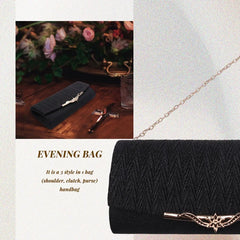 Glitter Evening Bag Party Banquet Handbag Chain Shoulder Bag