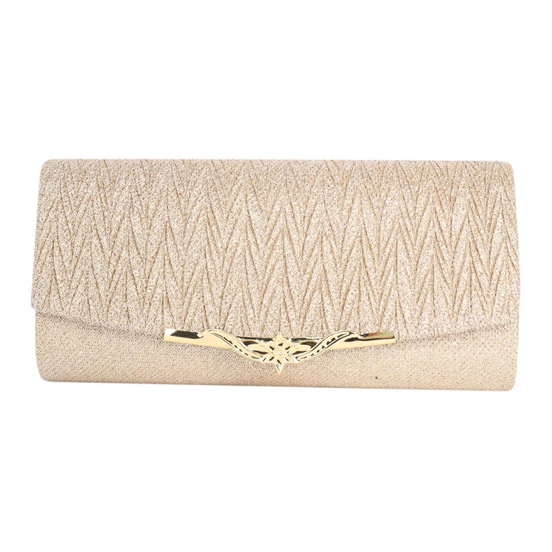 Glitter Evening Bag for Women Wedding Clutch Handbag Chain Shoulder Bag