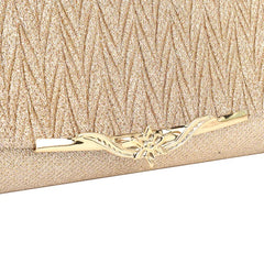 Glitter Evening Bag for Women Wedding Clutch Handbag Chain Shoulder Bag